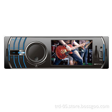 One Din Deck-less Car MP5 Player with 3" TFT Screen, 32GB USB/SD Playable, 4 x 50W Power Output